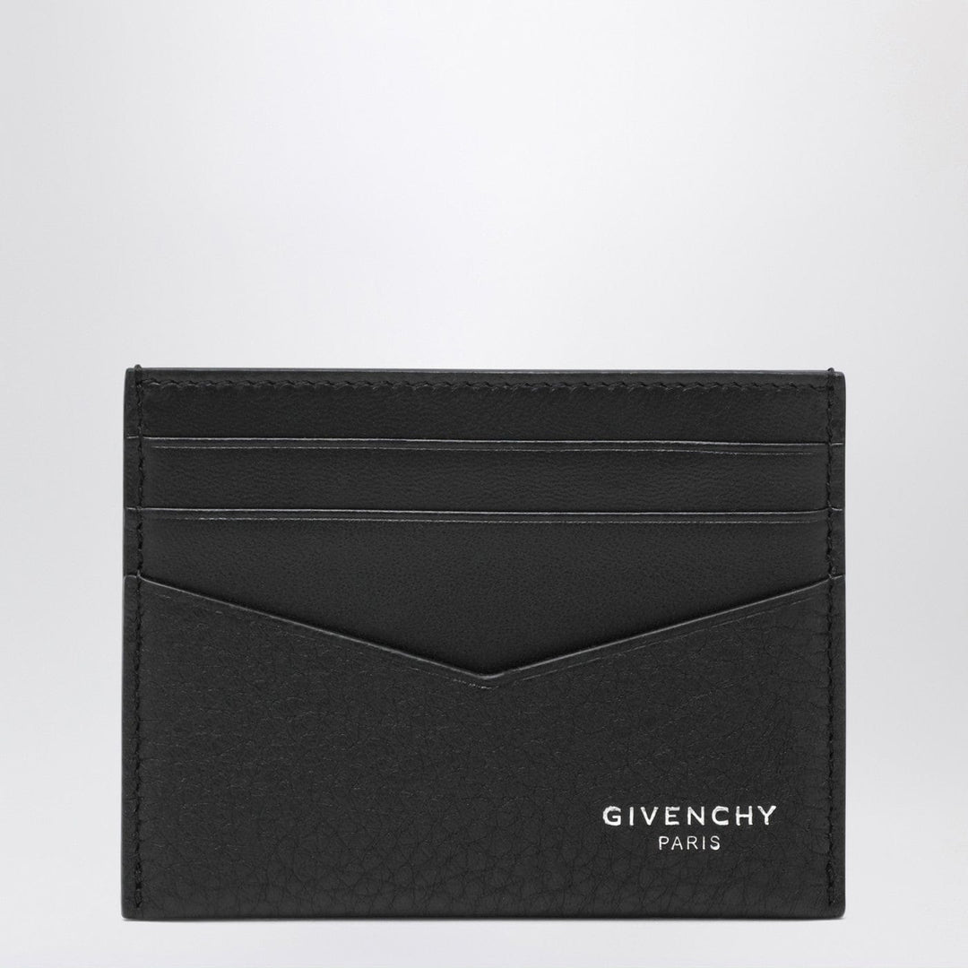 Apparel & Accessories TU Givenchy - Black smooth leather card holder Brand