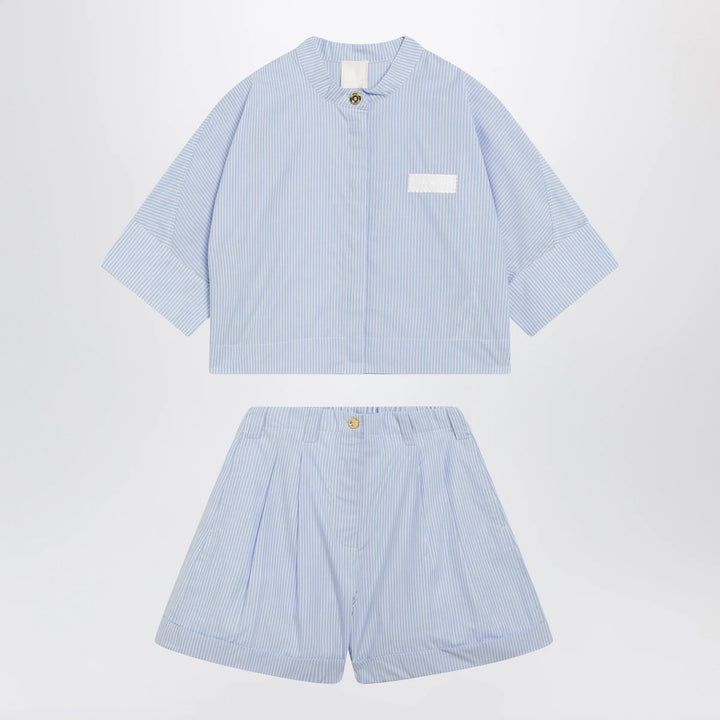 Givenchy - Light blue cotton two-piece set Brand Apparel &amp; Accessories 8