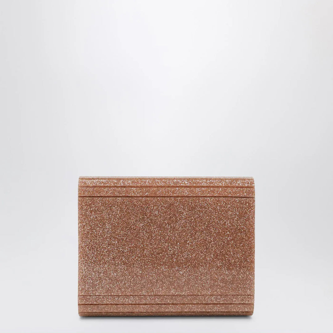 Jimmy Choo - Candy clutch in pink glitter acrylic fabric Brand Apparel &amp; Accessories TU