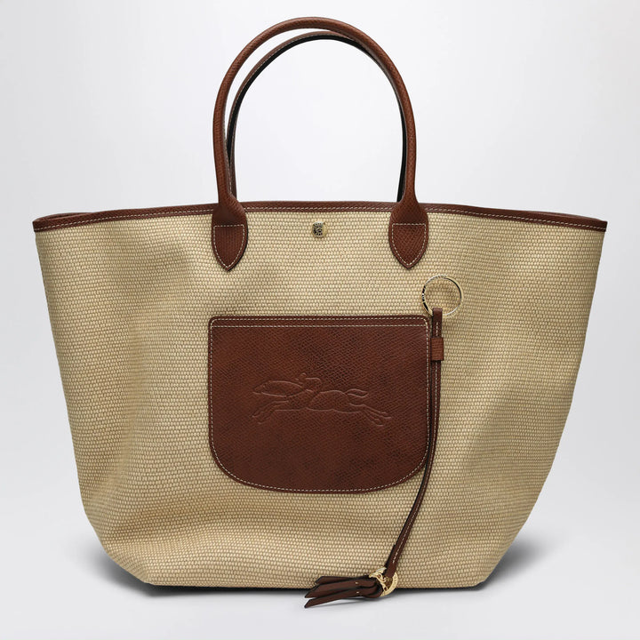 Longchamp - Basket bag L Le Pliage brown Brand Apparel &amp; Accessories U