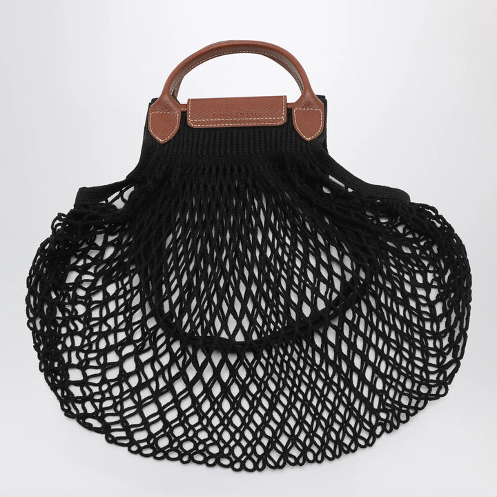 Longchamp - Black La Pliage Filet small Brand Apparel &amp; Accessories U