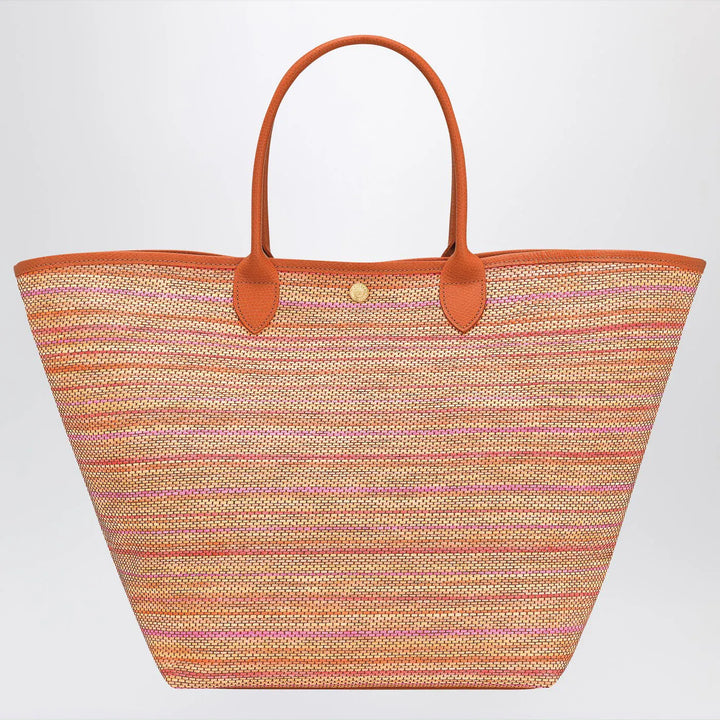 Longchamp - L Le Pliage Collection basket bag in rainbow canvas Brand Apparel &amp; Accessories TU
