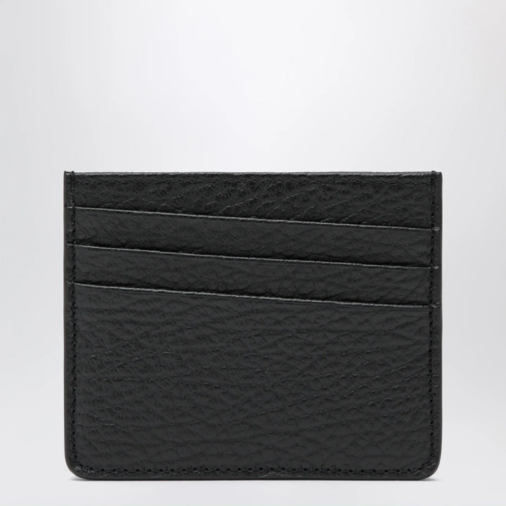 Maison Margiela - Black Four Stitches calfskin card holder Brand Apparel &amp; Accessories U