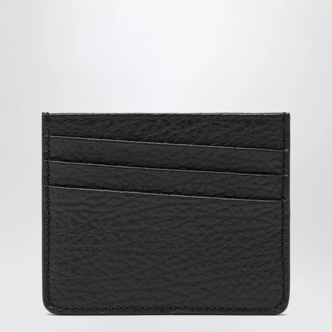 Maison Margiela - Black Four Stitches calfskin card holder Brand Apparel &amp; Accessories U