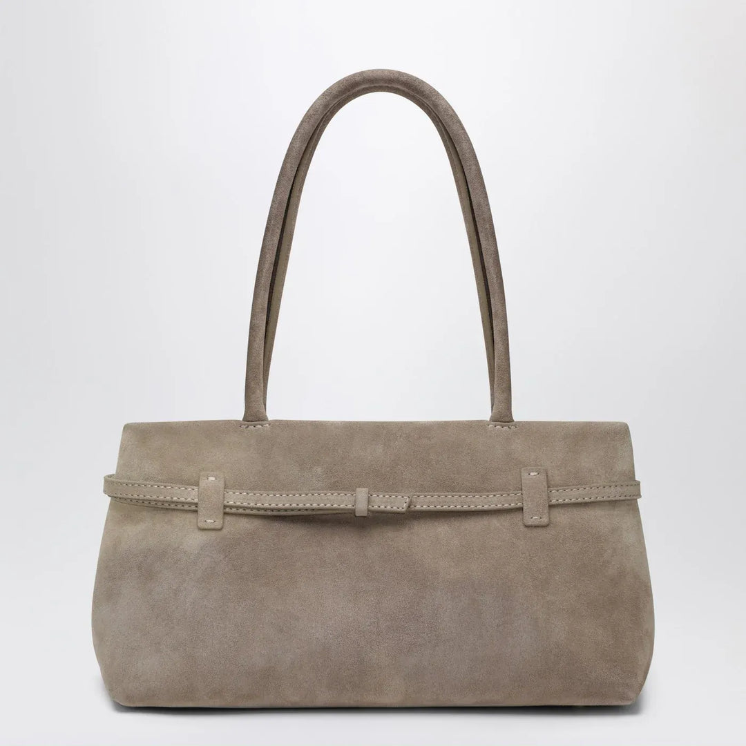 Manu Atelier - Le Cambon East West Sughero bag in suede Brand Apparel &amp; Accessories TU