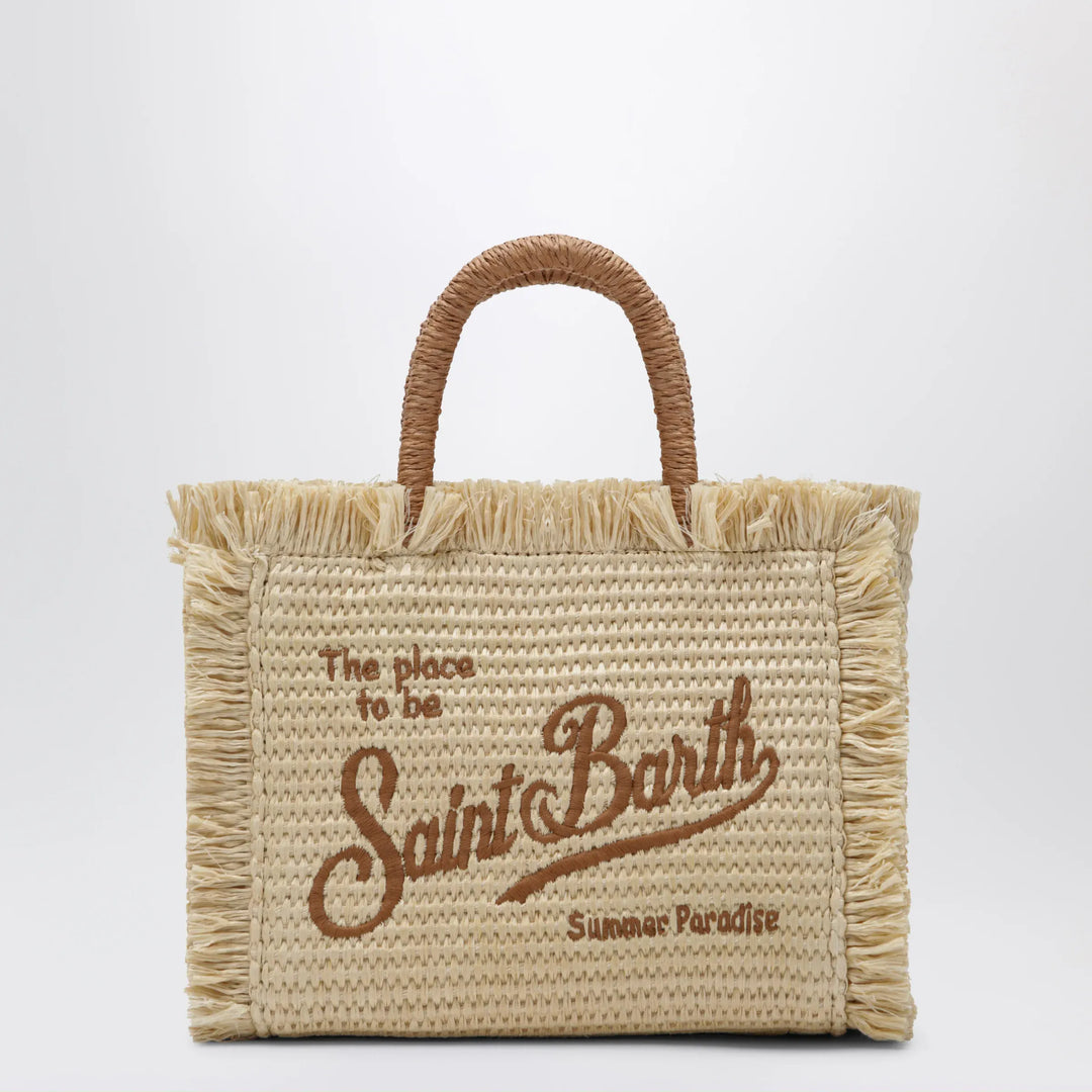 MC2 Saint Barth - Small Colette bag in straw-effect fabric Brand Apparel & Accessories TU