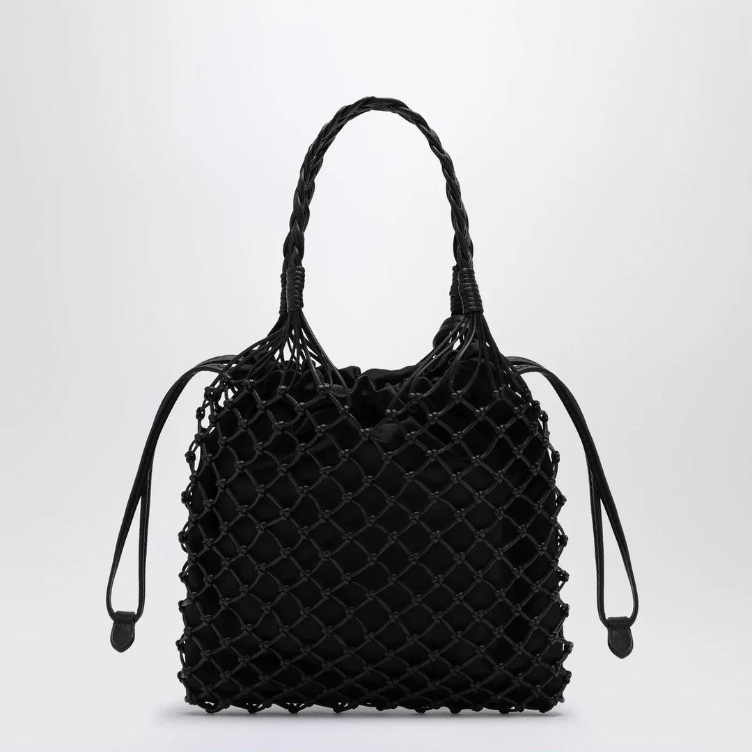 Moschino - Basket Net black nappa bag Brand Apparel &amp; Accessories TU