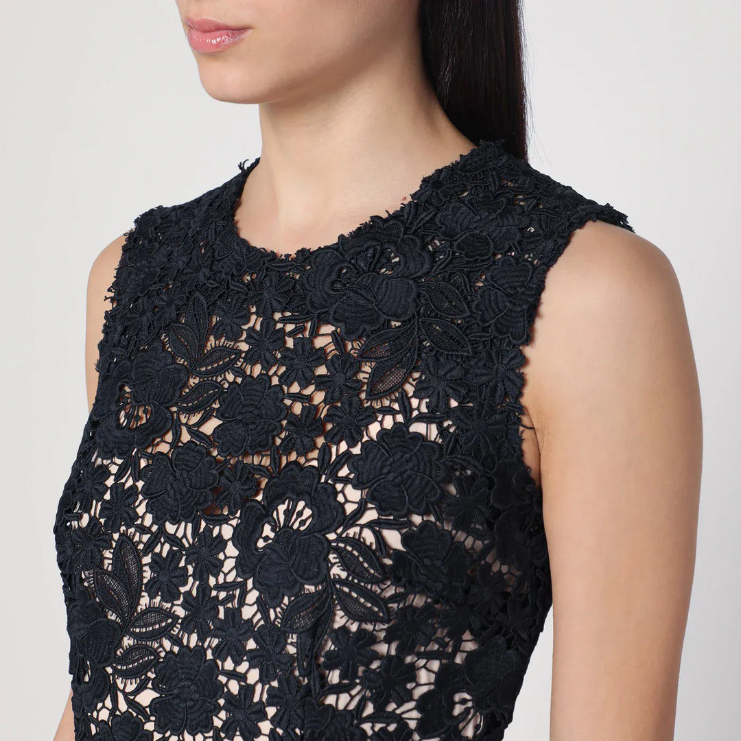 P.A.R.O.S.H. - Blue lace midi dress Brand Apparel &amp; Accessories S