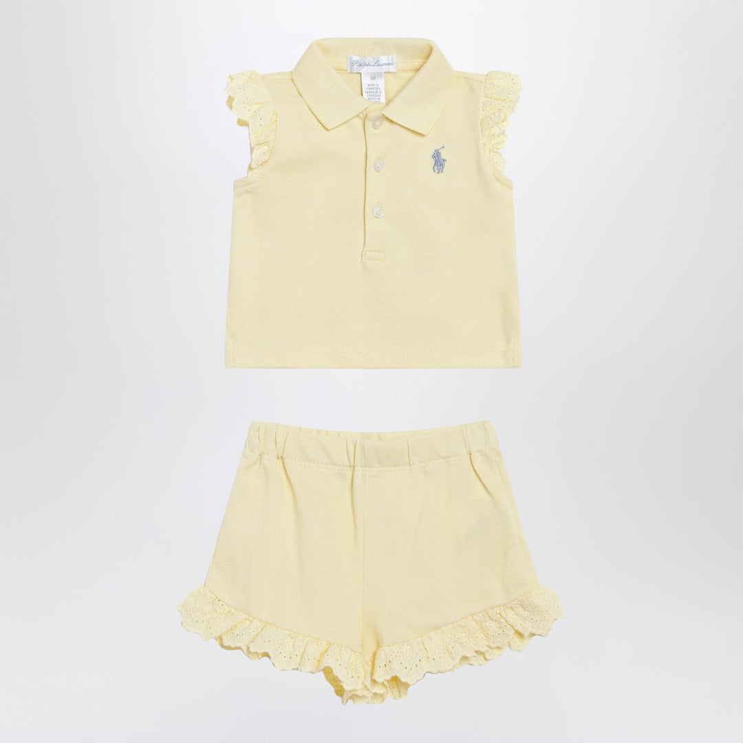 Apparel &amp; Accessories 3 Polo Ralph Lauren - Light yellow two-piece cotton set Brand