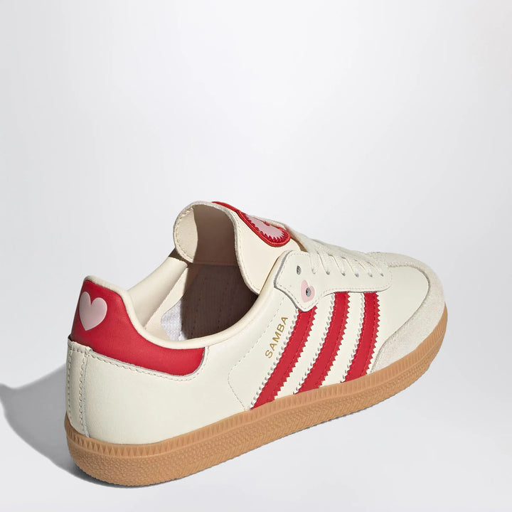 adidas Originals - Sneakers Samba Cream White/Better Scarlet/Gum Brand Apparel &amp; Accessories > Shoes 3