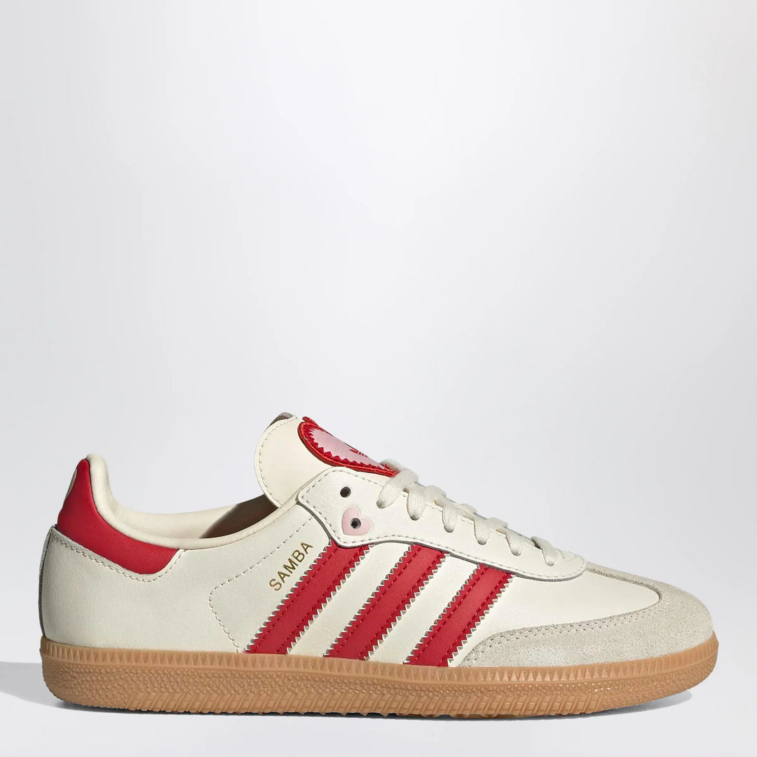 adidas Originals - Sneakers Samba Cream White/Better Scarlet/Gum Brand Apparel &amp; Accessories > Shoes 3