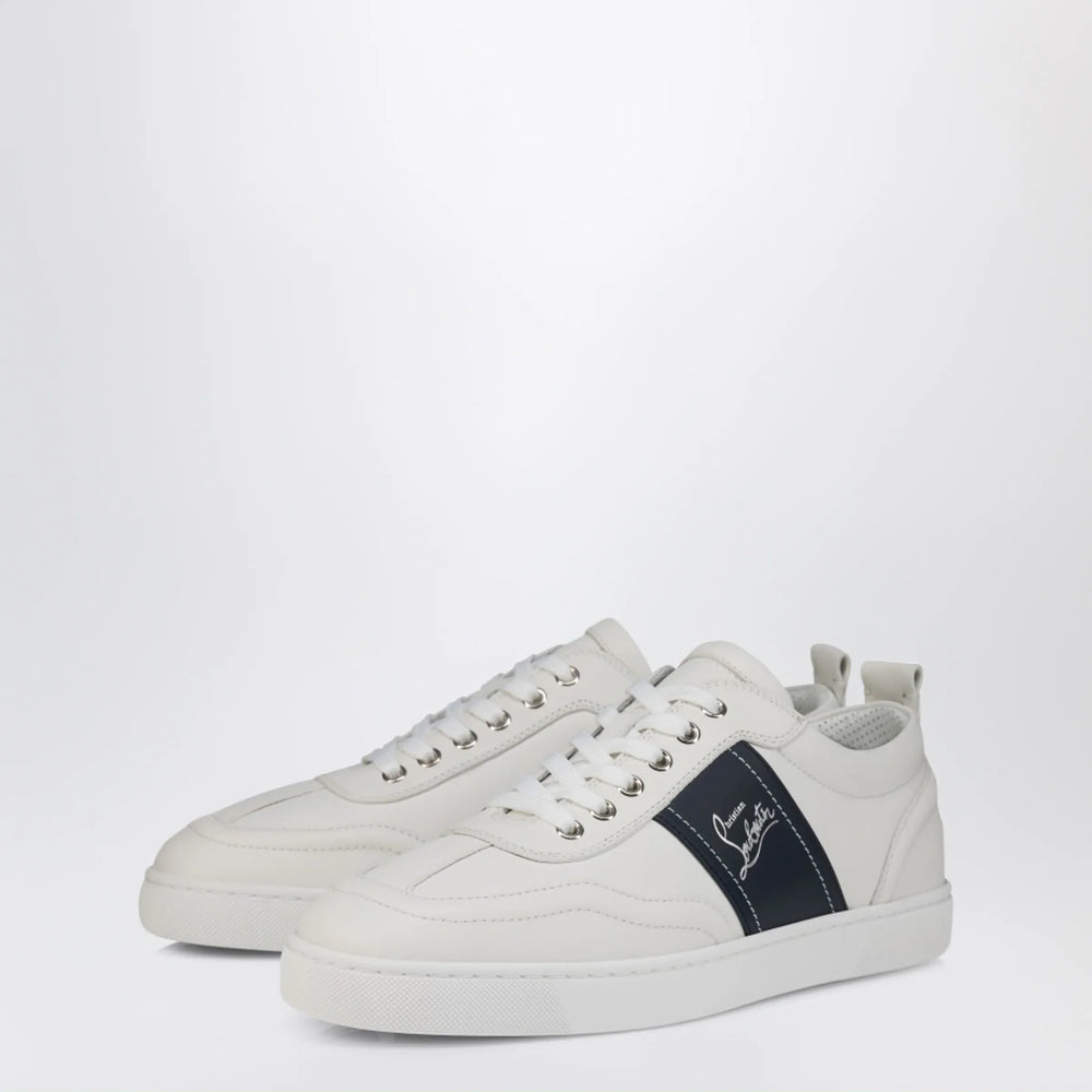Christian Louboutin - Retero sneakers White/Marine Brand Apparel & Accessories > Shoes