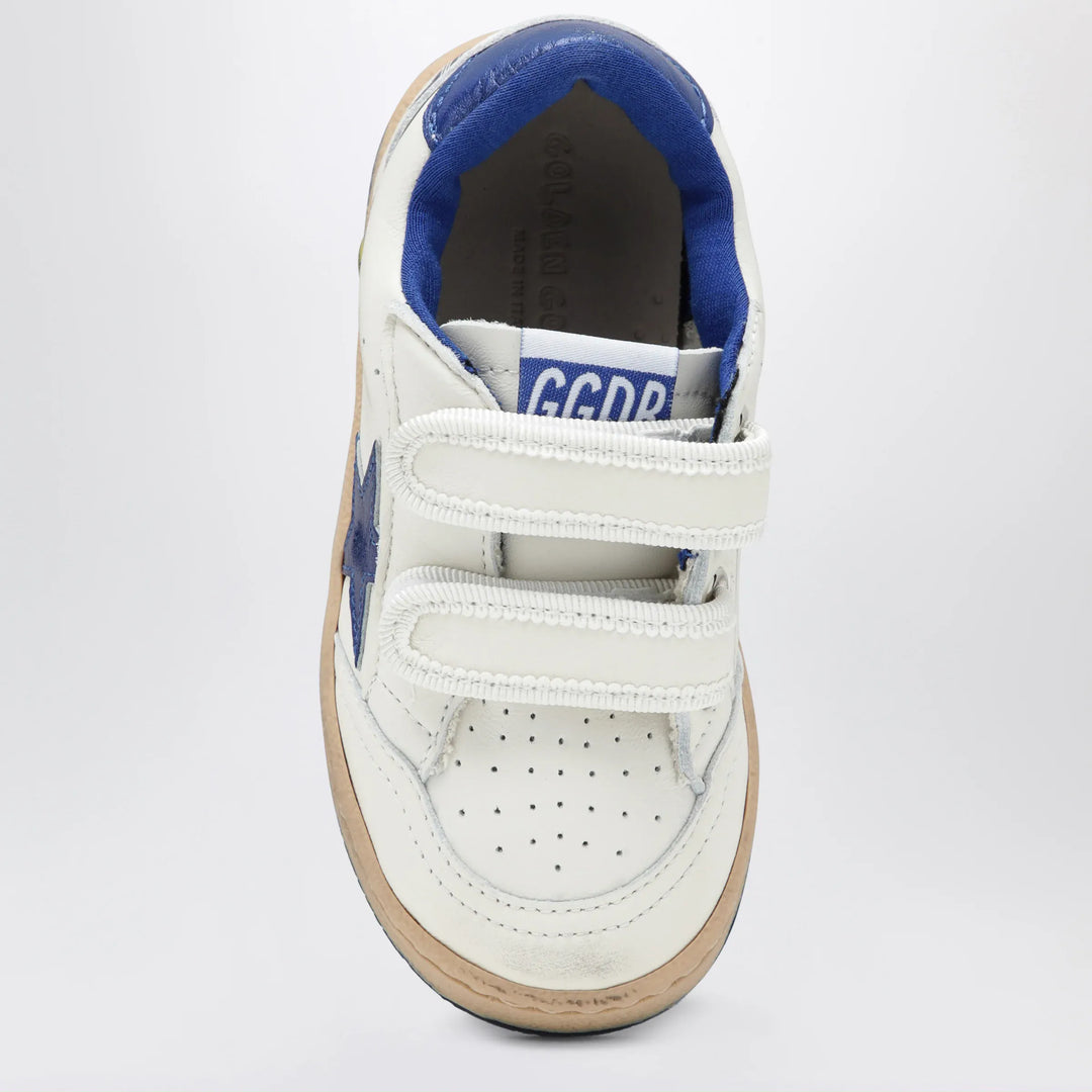 Golden Goose - Ball Star sneakers in white/blue Brand Apparel &amp; Accessories > Shoes