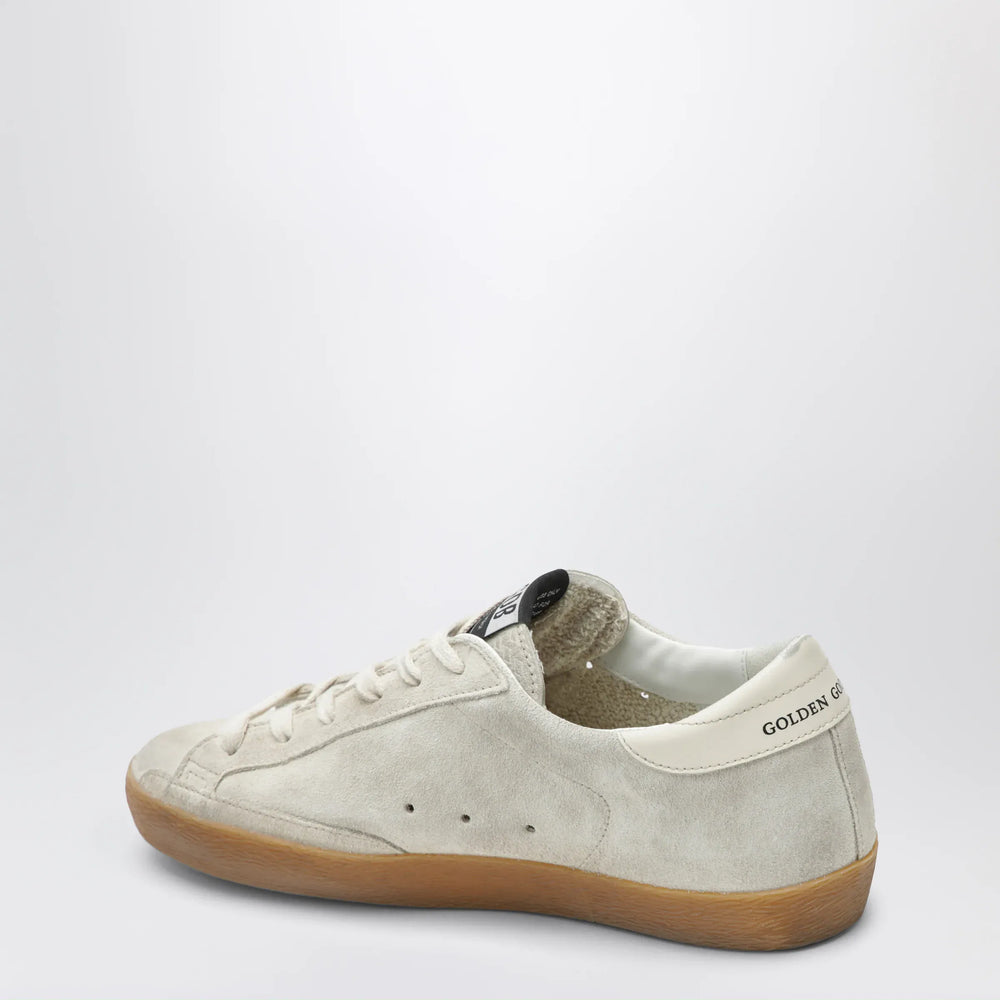 Golden Goose - Golden Goose Super-Star sneakers in pearl with glitter star Brand Apparel & Accessories > Shoes