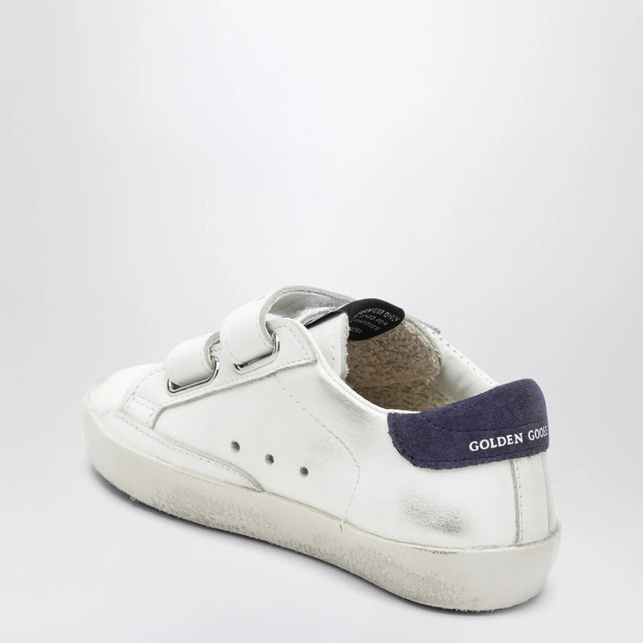 Golden Goose - Old School sneakers in white/blue leather Brand Apparel &amp; Accessories > Shoes