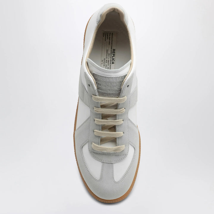 Maison Margiela - Grey and white Replica Sneakers Brand Apparel &amp; Accessories > Shoes