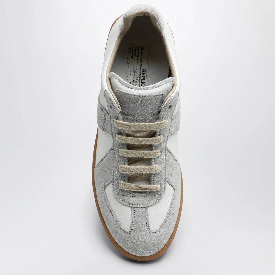 Maison Margiela - Grey and white Replica Sneakers Brand Apparel &amp; Accessories > Shoes