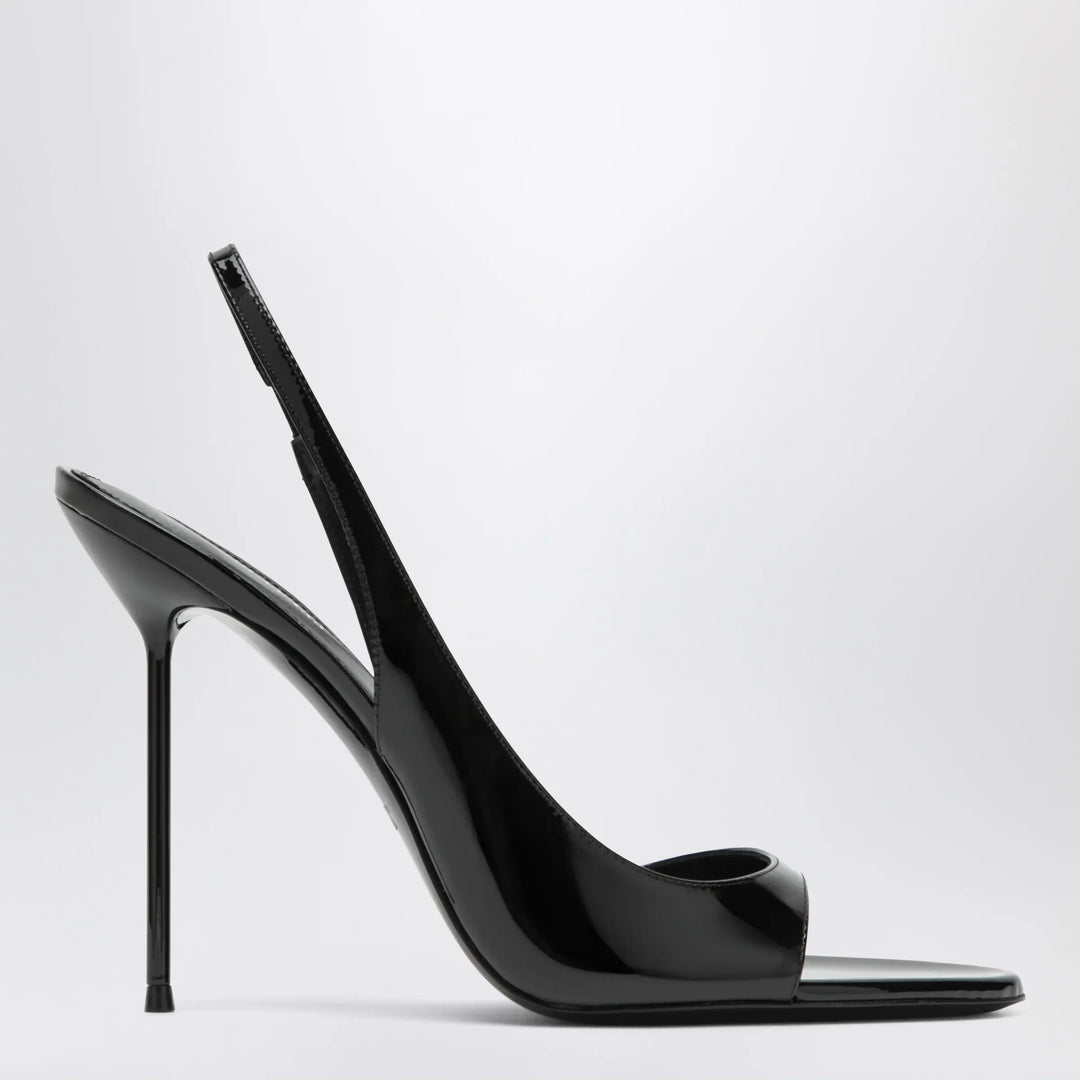 Paris Texas - Black patent slingback sandals Brand Apparel &amp; Accessories > Shoes