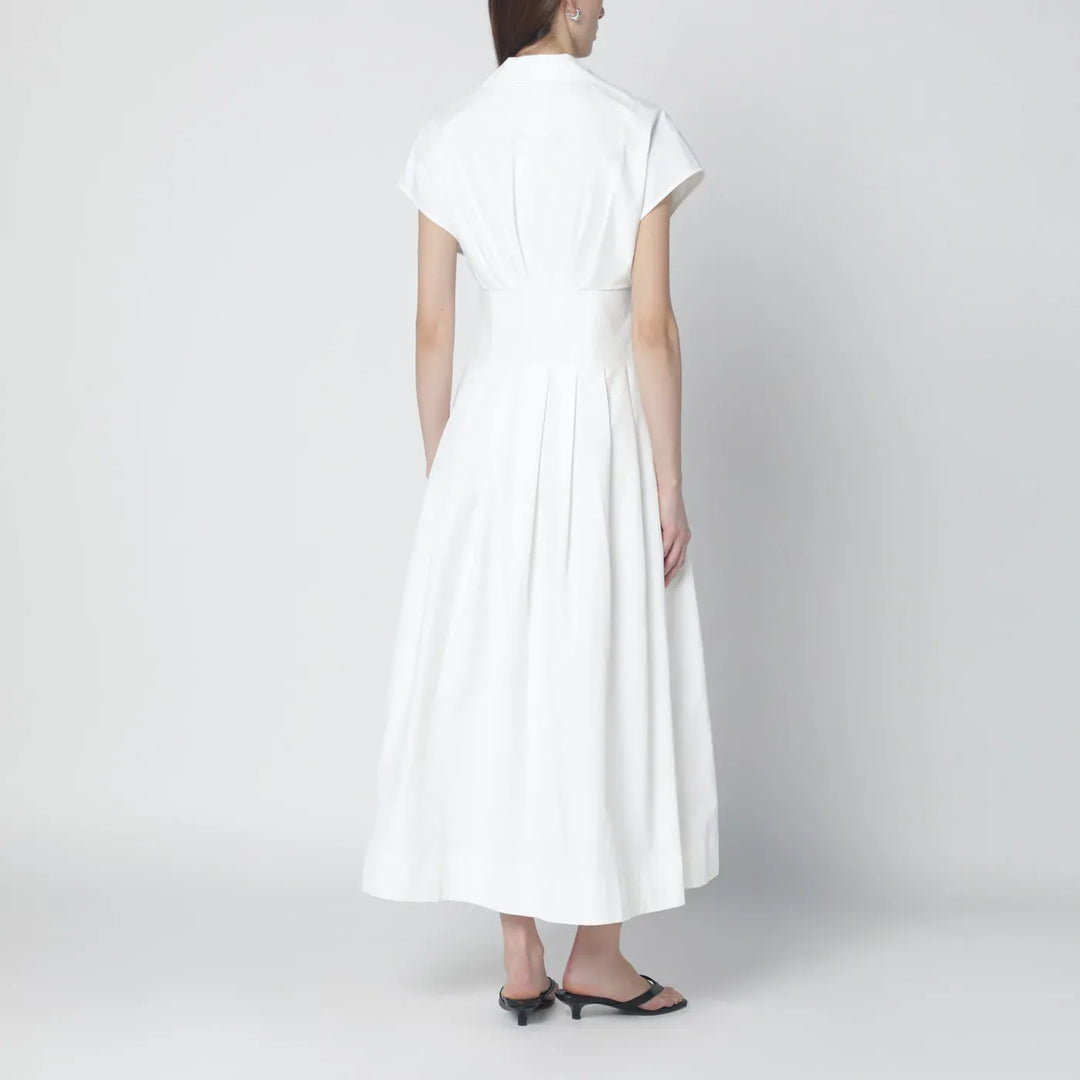 SIMKHAI - Farlow white midi dress Brand Apparel &amp; Accessories