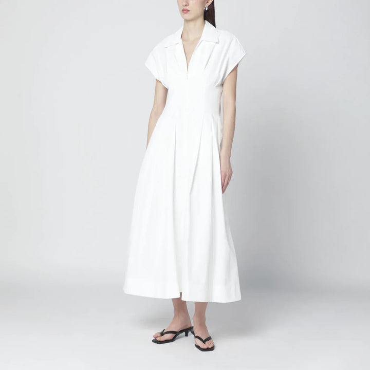 SIMKHAI - Farlow white midi dress Brand Apparel &amp; Accessories 4 US