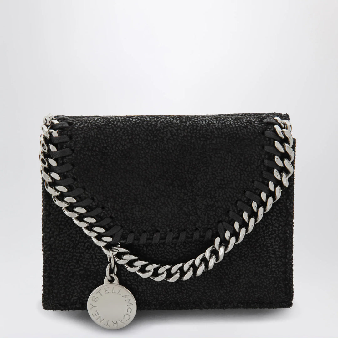 Stella McCartney - Falabella wallet in black Brand Apparel &amp; Accessories U