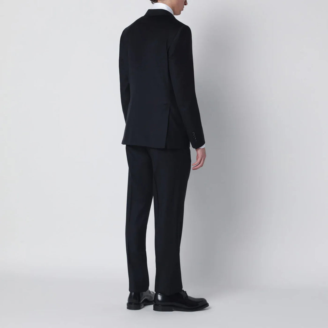 Tagliatore - Single-breasted navy blue wool suit Brand Apparel &amp; Accessories