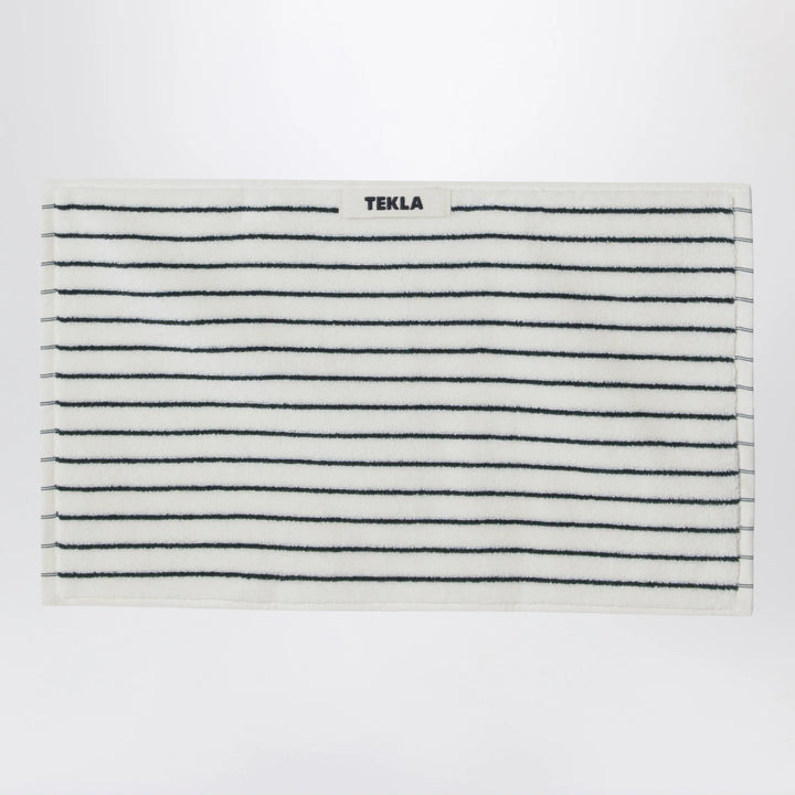 Tekla - White striped guest towel 30x50 Brand Apparel &amp; Accessories TU