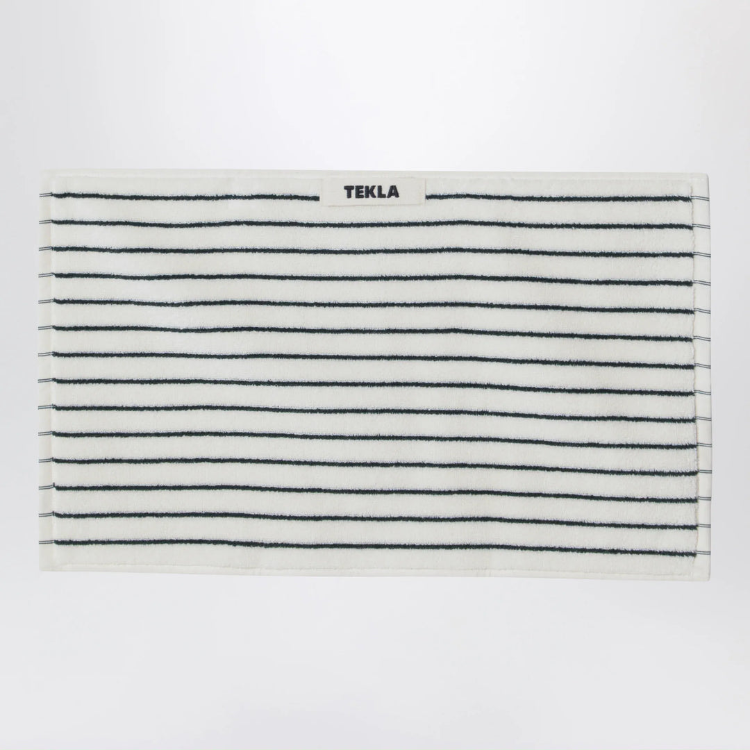 Tekla - White striped guest towel 30x50 Brand Apparel &amp; Accessories TU