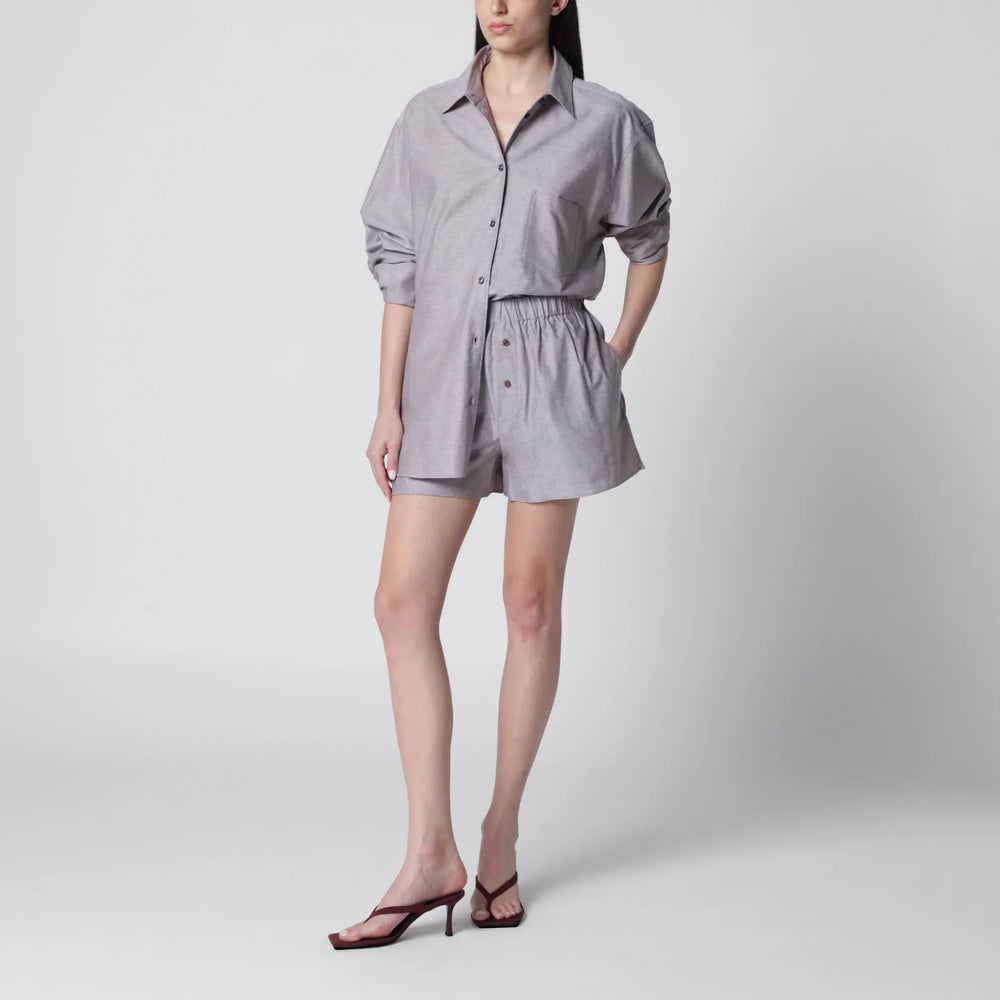 THE ANDAMANE - Oat mélange cotton set Brand Apparel & Accessories