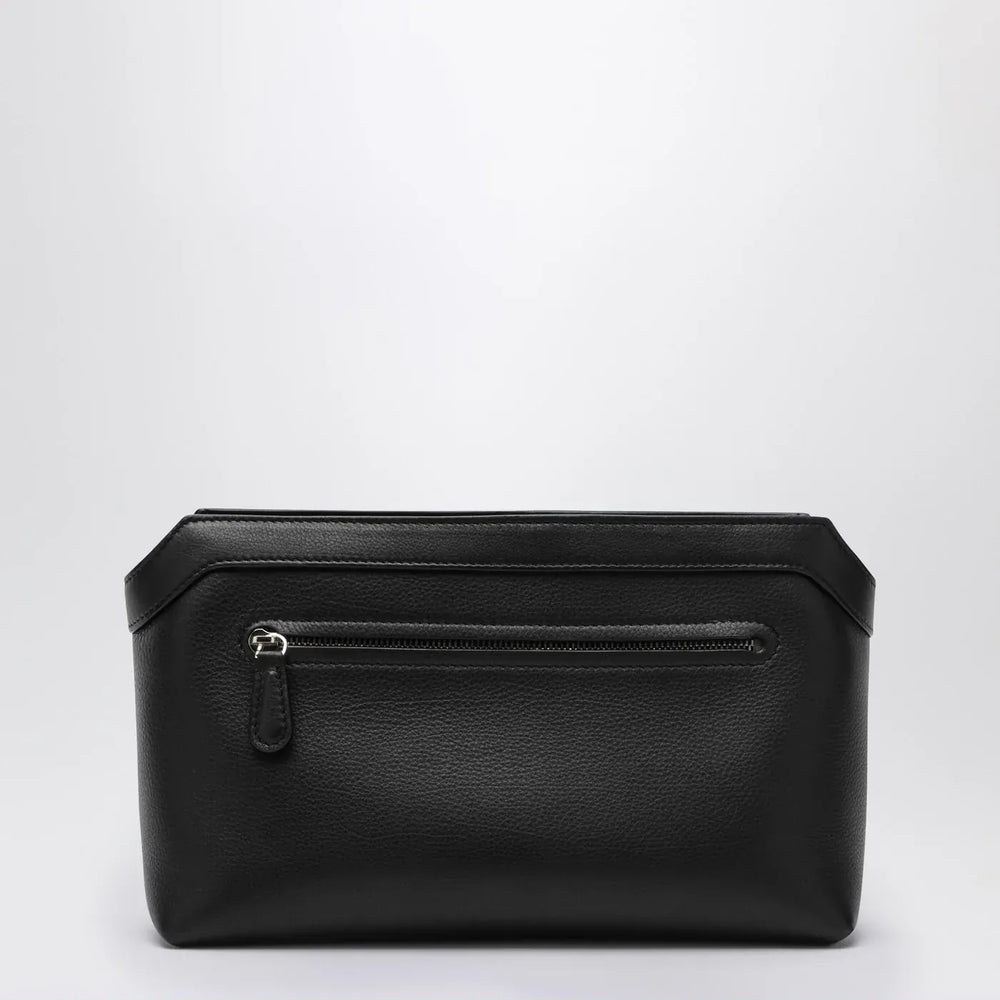 The Row - Black leather clutch bag Brand Apparel & Accessories TU