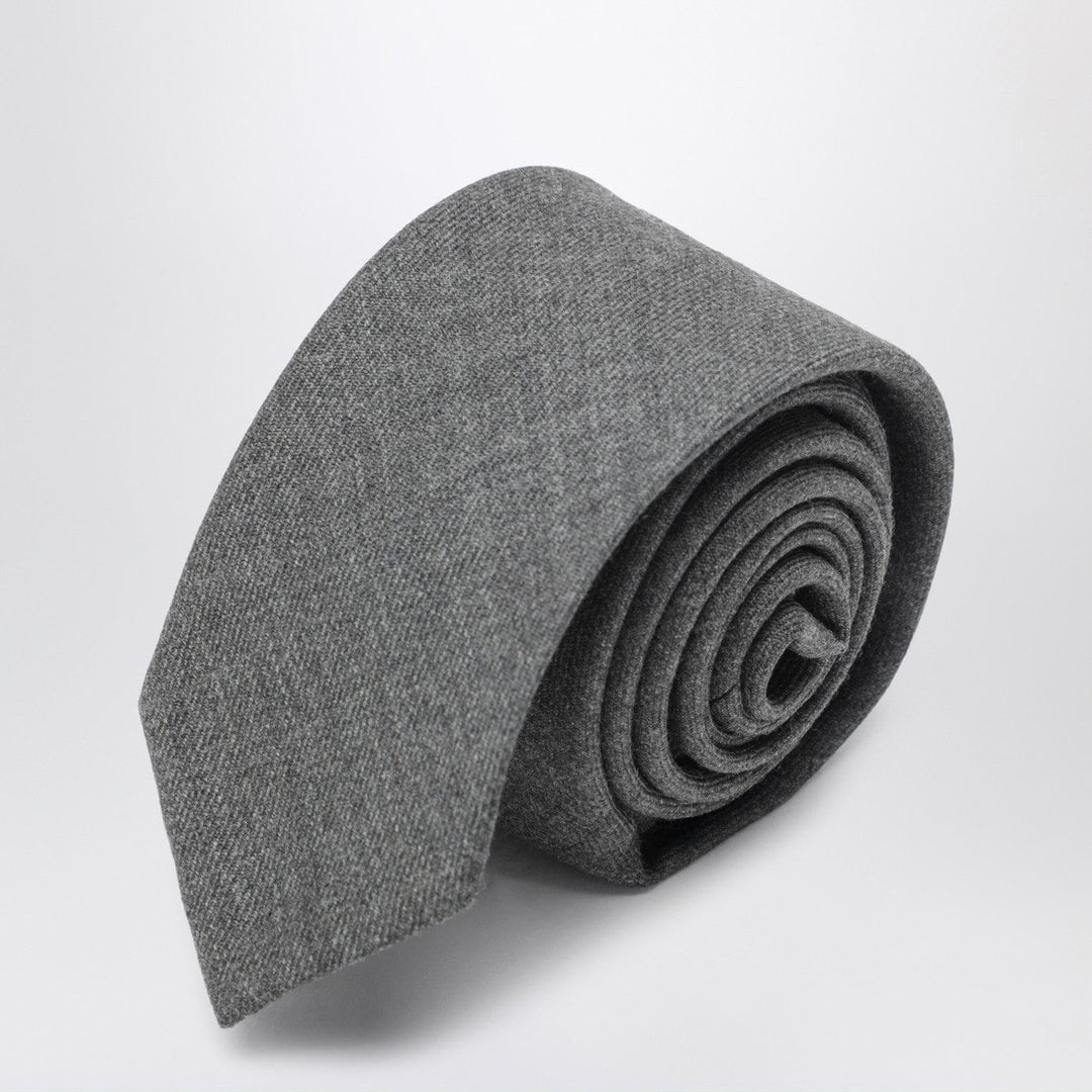 Apparel & Accessories TU Thom Browne - Grey wool tie Brand