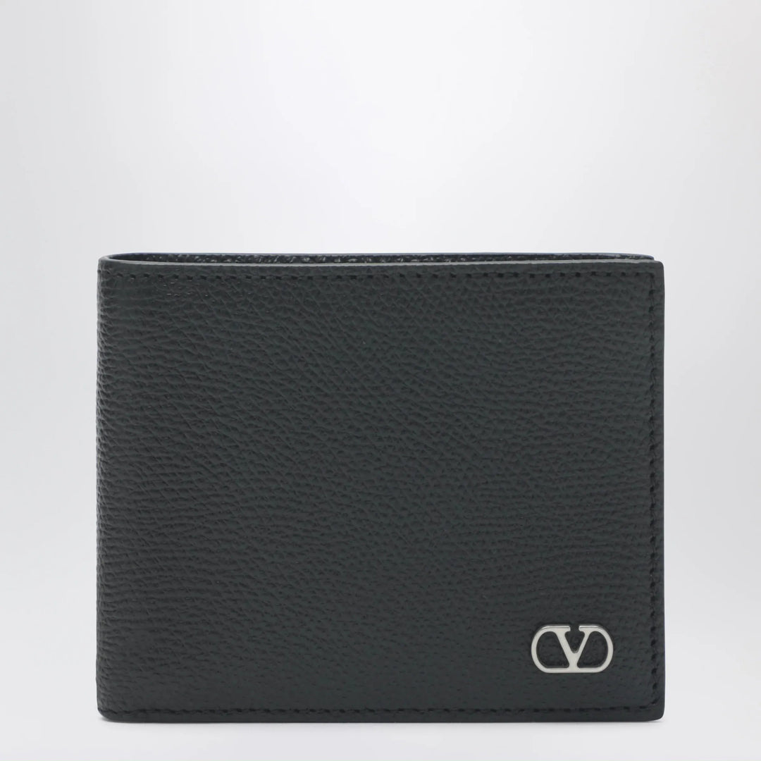 Valentino Garavani - Black Vlogo Signature bi-fold wallet Brand Apparel & Accessories TU