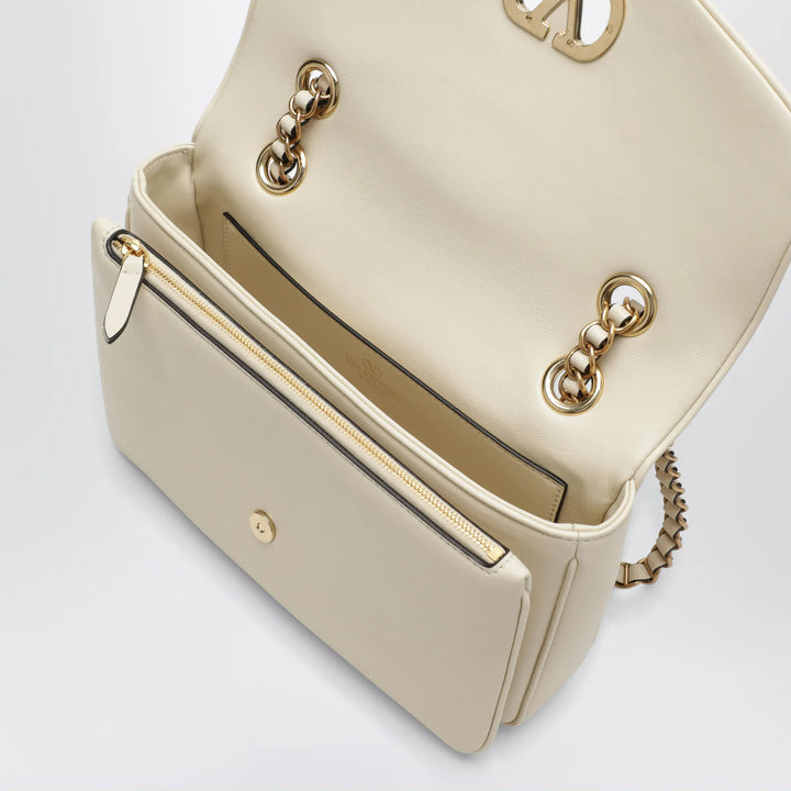 Valentino Garavani - Medium Djuna shoulder bag in nappa leather, white Brand Apparel &amp; Accessories TU