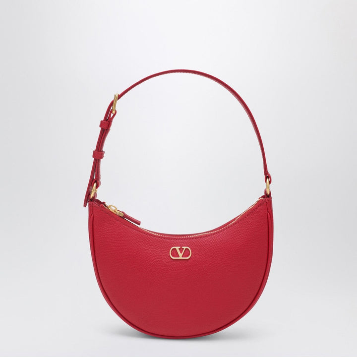 Apparel &amp; Accessories TU Valentino Garavani - Red leather Vlogo Signature mini hobo bag Brand