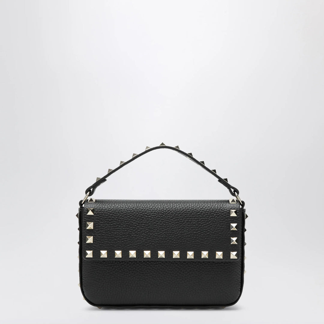 Valentino Garavani - Rockstud pouch in grained calfskin leather, black Brand Apparel &amp; Accessories U