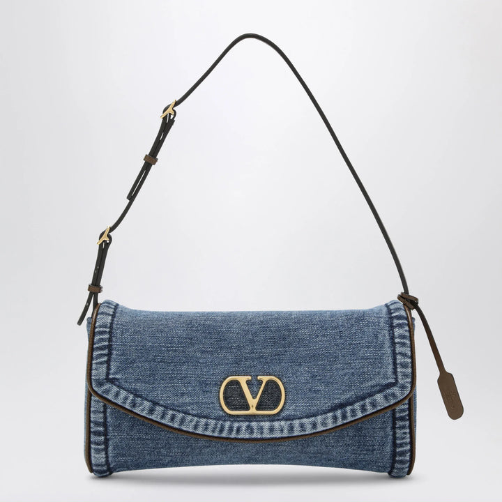 Valentino Garavani - Small DeVain denim shoulder bag Brand Apparel &amp; Accessories TU