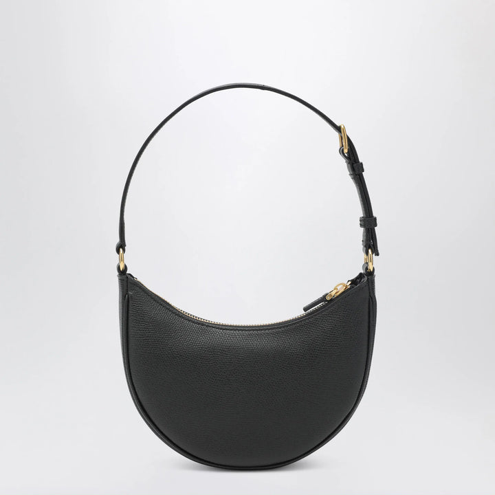 Valentino Garavani - Vlogo Signature Mini Hobo bag in black leather Brand Apparel &amp; Accessories U