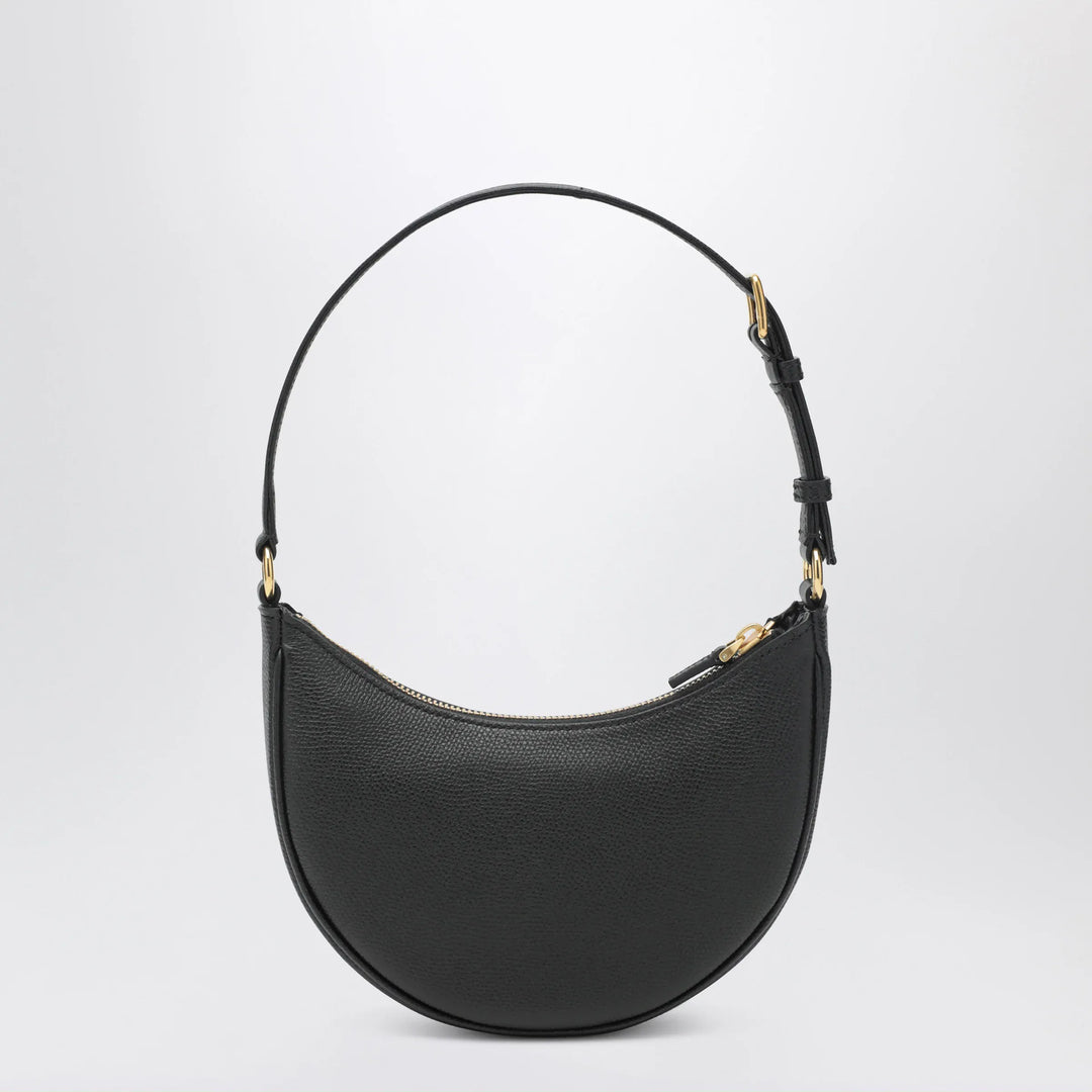 Valentino Garavani - Vlogo Signature Mini Hobo bag in black leather Brand Apparel &amp; Accessories U