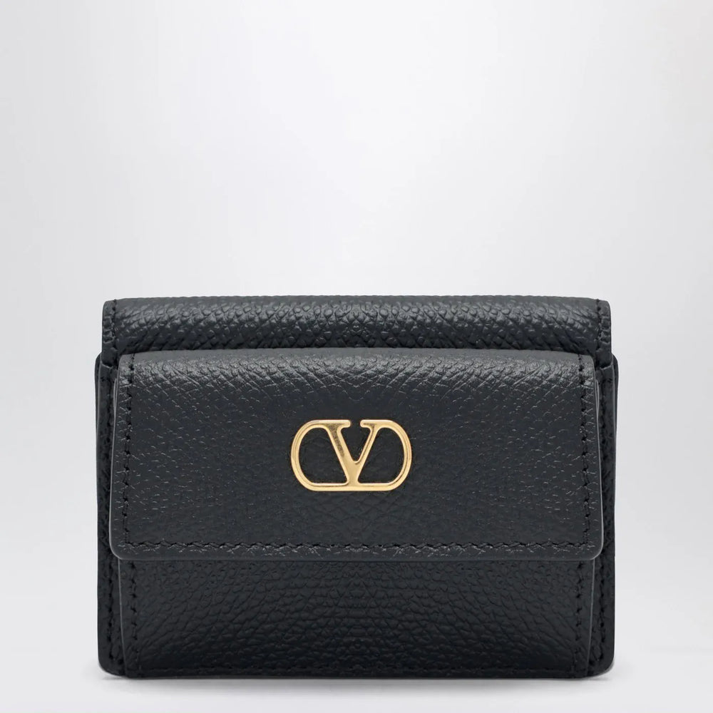 Valentino Garavani - Vlogo trifold wallet black Brand Apparel & Accessories TU
