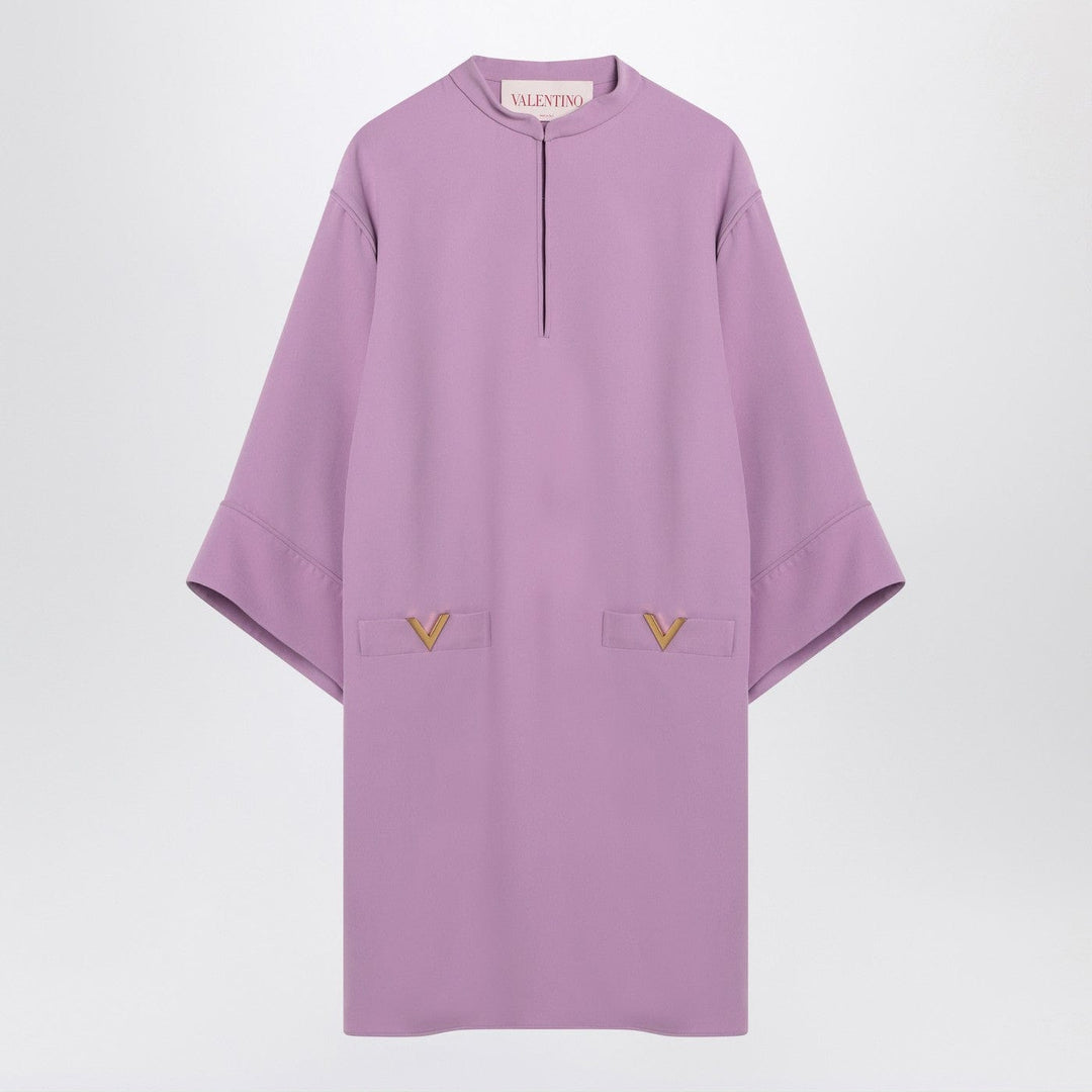 Apparel &amp; Accessories Valentino - Lilac silk mini dress Brand