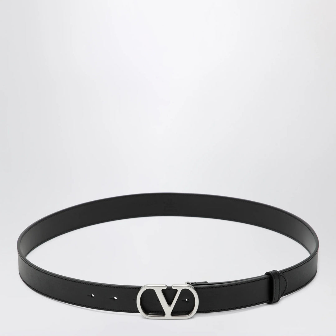 Valentino Garavani - Black VLogo Signature belt Brand Belts 100 EU