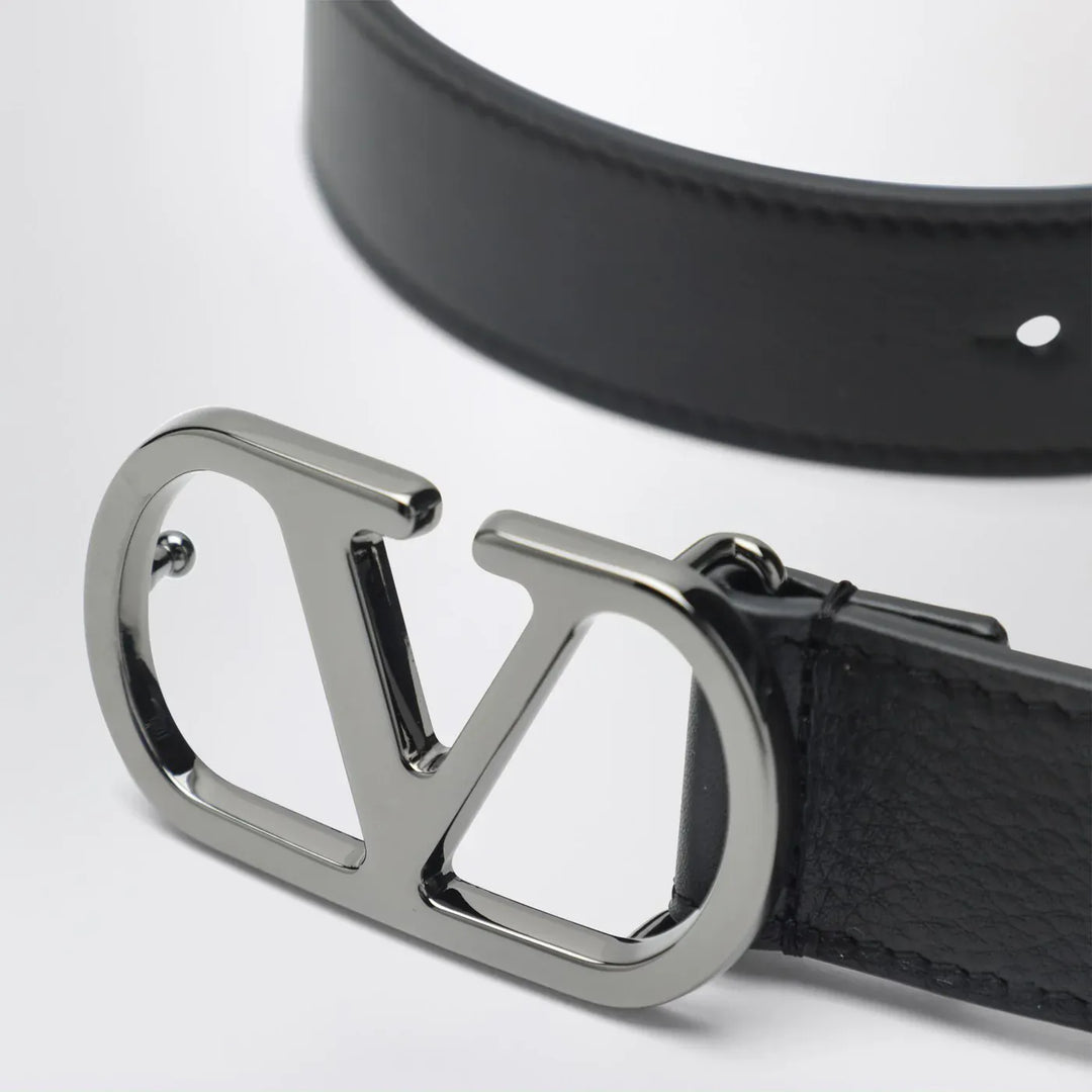 Valentino Garavani - Black VLogo Signature belt Brand Belts