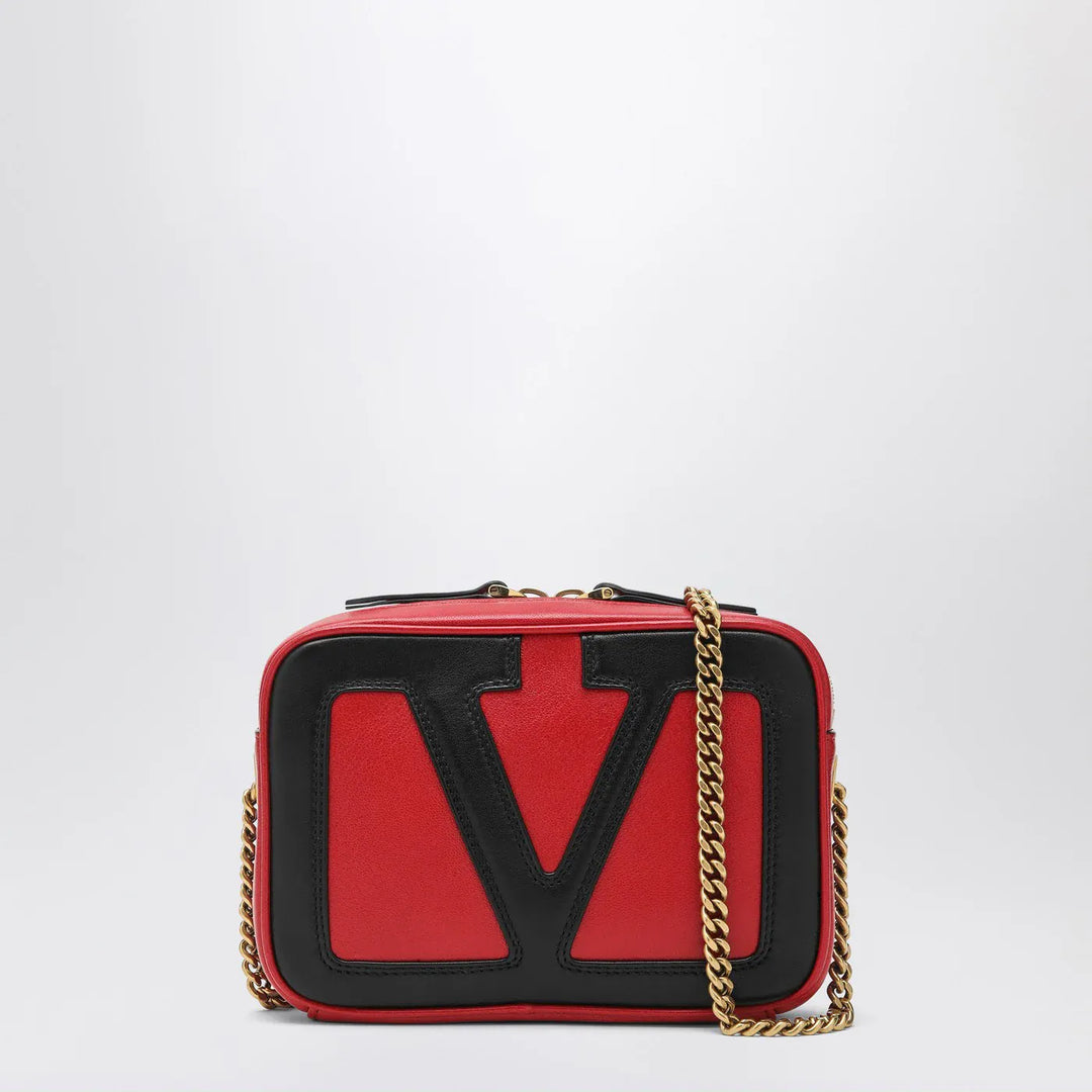 Valentino Garavani - Viva Superstar chain belt bag red/black Brand Belts TU