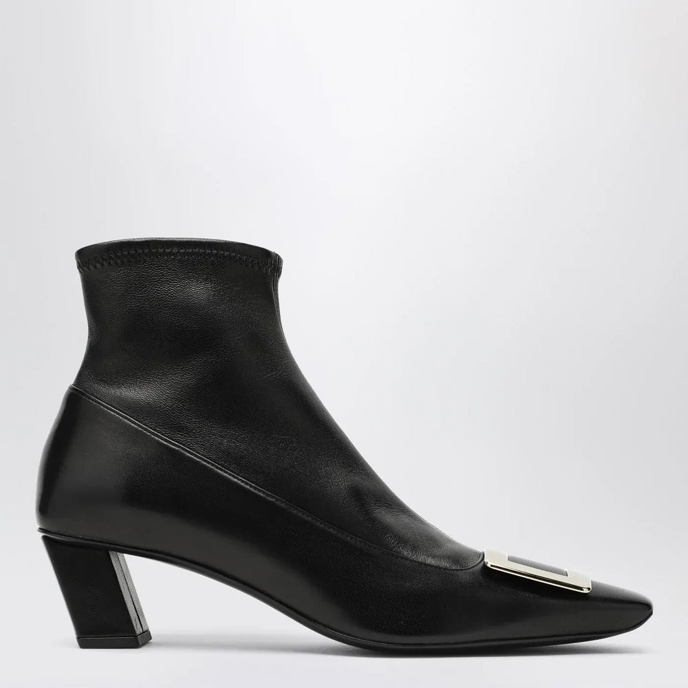 ROGER VIVIER - Belle Vivier black ankle boots Brand Boots 36,5 IT