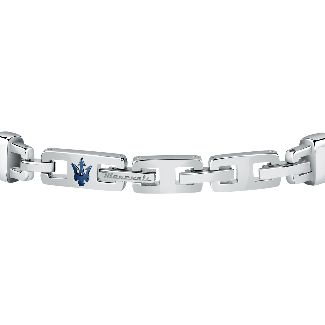 Maserati Bracelet Maserati Brown with Blue Recycled Leather 225mm Bracelet Maserati Brown with Blue Recycled Leather 225mm Bracelet Brand