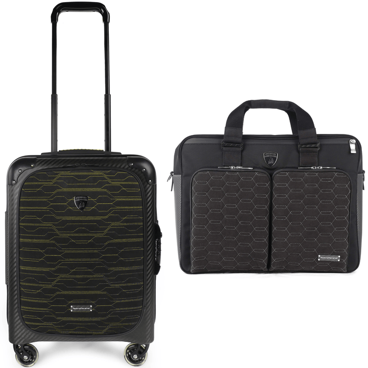 Lamborghini Cabin Trolley Lamborghini Fastrack Cabin Trolley & Surcloud Ultra light Brief-Case Brand