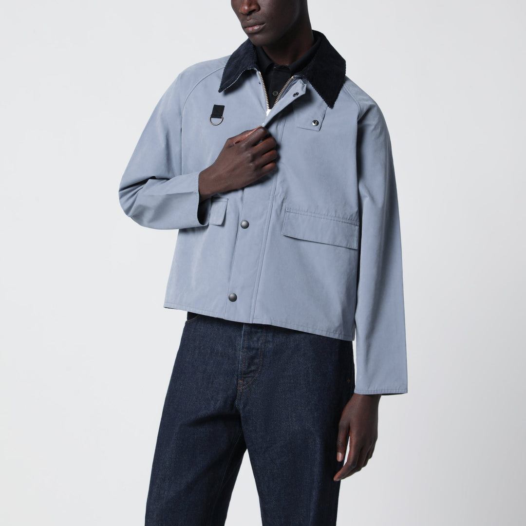 Coats & Jackets Barbour - Light blue washed Spey jacket in cotton blend Brand