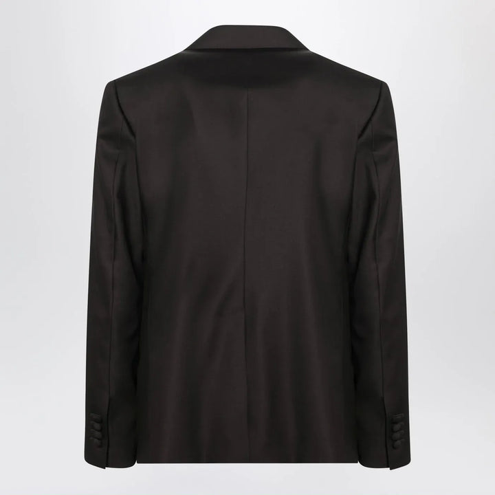 Dolce&amp;Gabbana - Brown single-breasted wool jacket Brand Coats &amp; Jackets