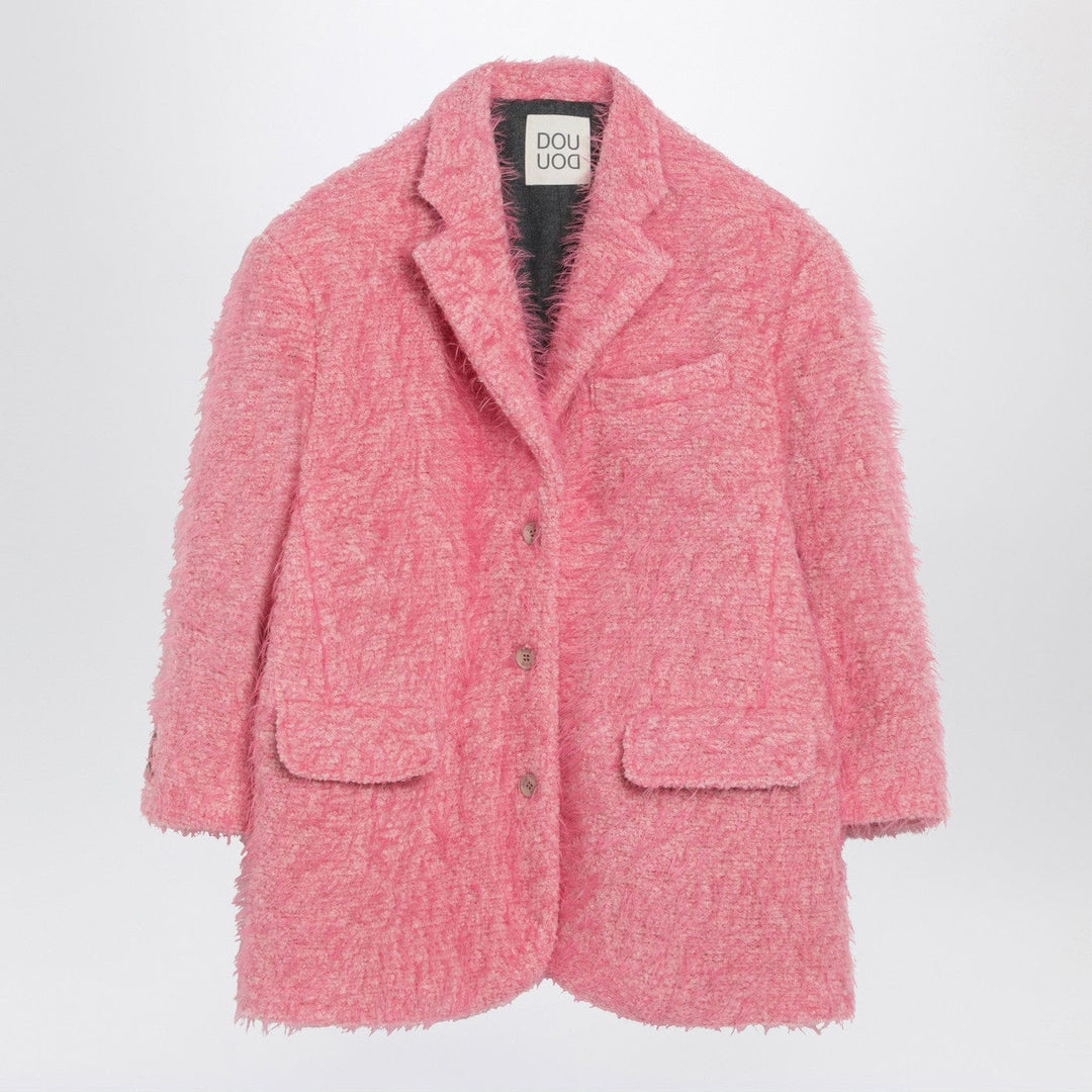 Coats &amp; Jackets Douuod - Olona pink wool-blend jacket Brand