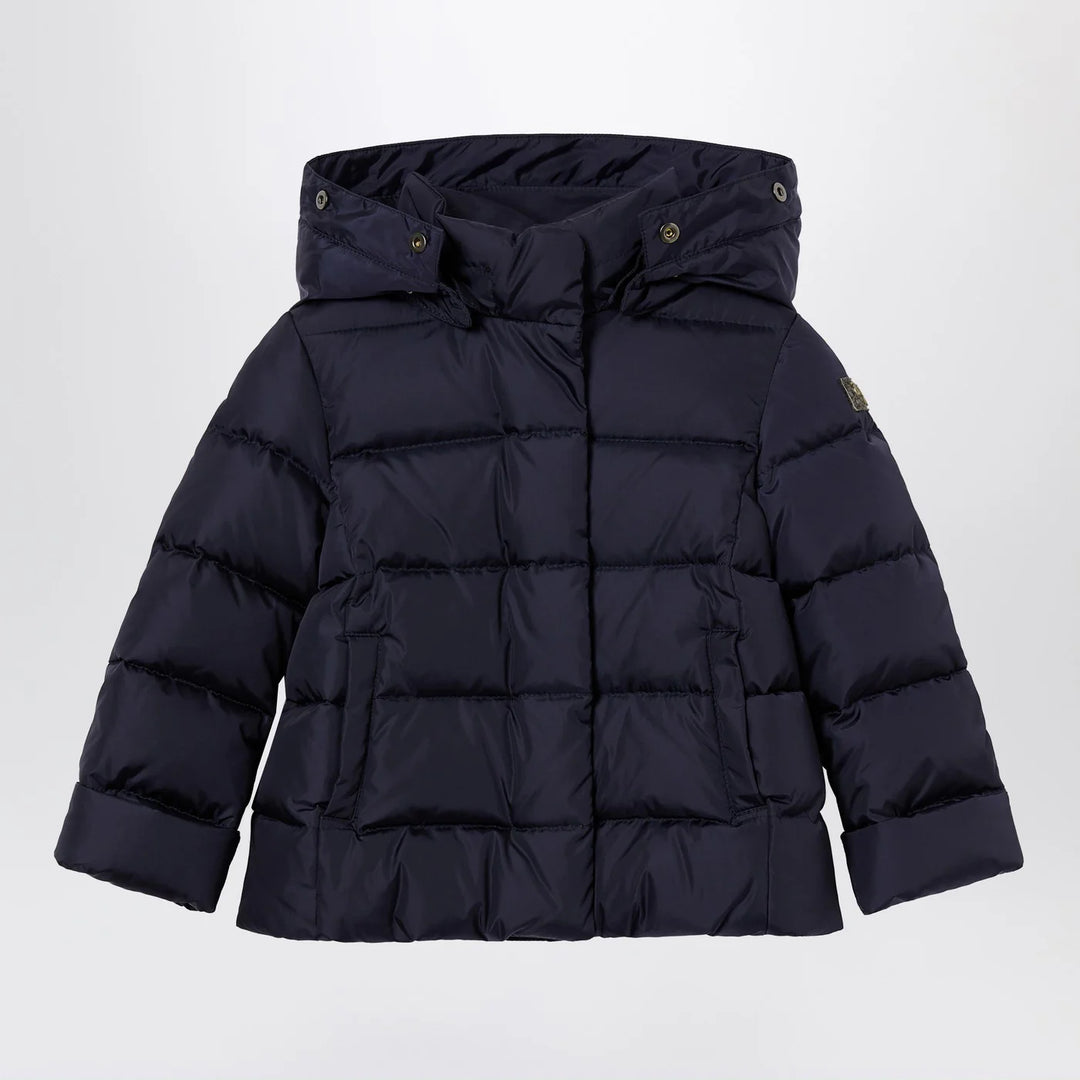 Il Gufo - Blue nylon hooded down jacket Brand Coats &amp; Jackets 4